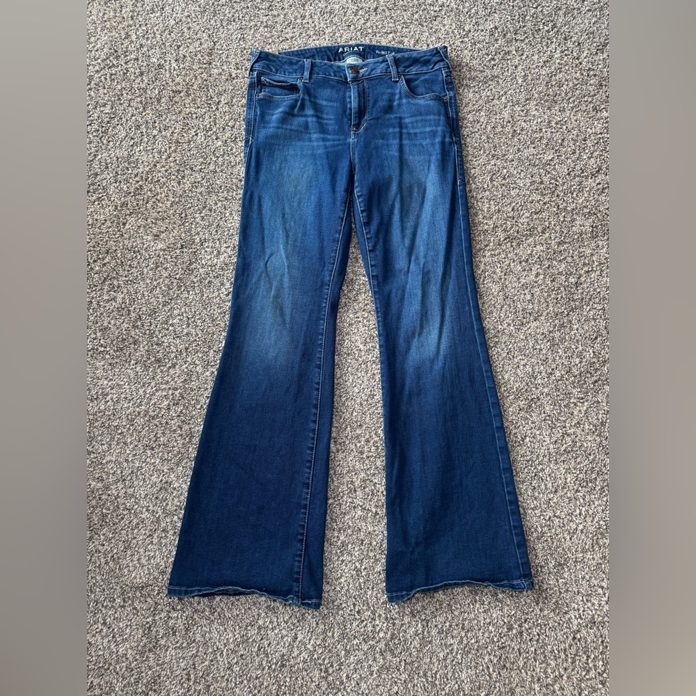Ariat Flared Blue Denim Jeans Size 31R